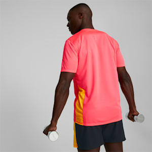 Favourite Short Sleeve Men's Running  T-shirt, Sunset Glow-Sun Stream