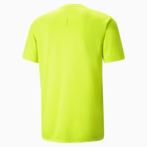 Favourite Short Sleeve Men's Running  T-shirt, Lime Squeeze