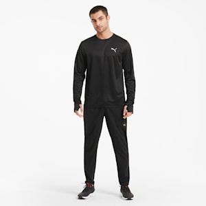 Favourite Long Sleeve Men's Running  T-shirt, Puma Black