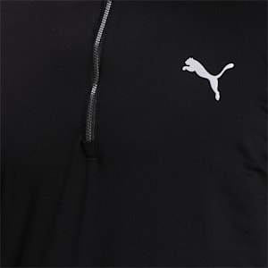 Favourite Quarter-Zip Men's Running Performance T-Shirt, Puma Black, extralarge-IND