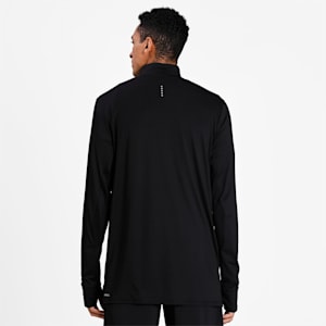 Favourite Quarter-Zip Men's Running Performance T-Shirt, Puma Black, extralarge-IND