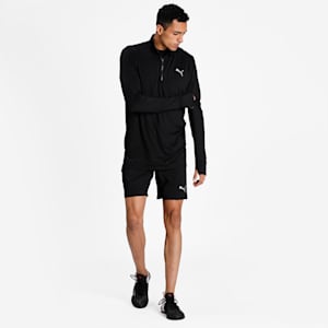 Favourite Quarter-Zip Men's Running Performance T-Shirt, Puma Black, extralarge-IND