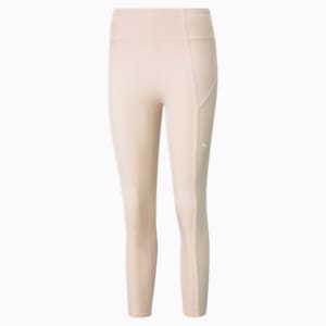 Studio Rib Side HW 7/8 Women's Tights, Cloud Pink