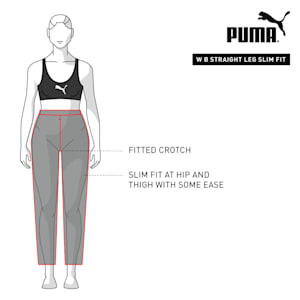 Studio Rib Women's Training Joggers, Medium Gray Heather