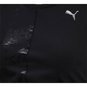 Untamed Women's Training Cropped Tank Top, Puma Black-print