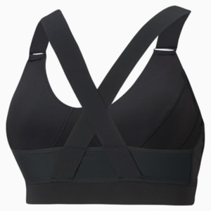 PUMA x FIRST MILE Mid Impact Women's Training Bra, Puma Black, extralarge-IND