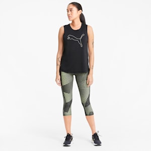 Favourite Cat Muscle Women's Training Tank Top, Puma Black-Cat Outline