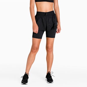2in1 Woven Women's Training Shorts, Puma Black