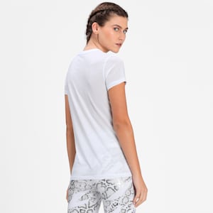 Performance Branded Short Sleeve Women's Training  T-shirt, Puma White, extralarge-IND