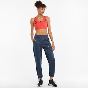 High Impact Front Zip Women's Training Bra, Sunblaze