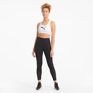 Soutien-gorge d’entraînement pour femme intensité moyenne 4Keeps, Puma White-black BIG CAT, extralarge
