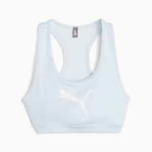 Mid Impact 4Keeps Women's Sports Bra, Icy Blue-white BIG CAT, extralarge