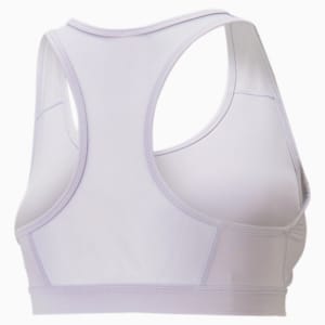 Sujetador de mediano impacto 4Keeps Graphic para mujer, Spring Lavender