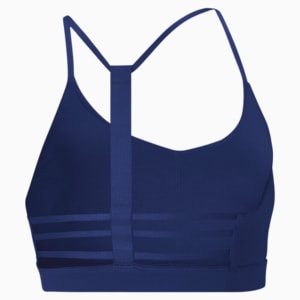 Low Impact Strappy Women's Training Bra, Elektro Blue