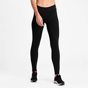 Women's Full-Length Training Leggings, Puma Black, extralarge-IND