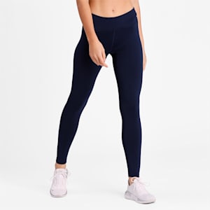 Women's Full-Length Training Leggings, Peacoat, extralarge-IND