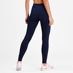 Women's Full-Length Training Leggings, Peacoat, extralarge-IND