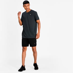 Performance Heather Men's Training  T-shirt, Dark Gray Heather, extralarge-IND