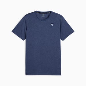 Performance Heather Men's Training  T-shirt, Club Navy Heather, extralarge-IND