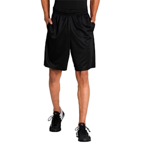 adidas Workout Logo Knit Shorts - Black, Men's Training