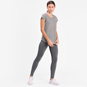 Performance Heather Cat Women's Training  T-shirt, Medium Gray Heather, extralarge-IND