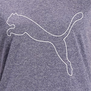 Performance Heather Cat Women's Training  T-shirt, Peacoat Heather, extralarge-IND