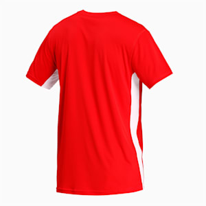 Cross the Line 2.0 Men's Track and Field Performance Fit T-shirt, Puma Red-Puma White, extralarge-IND