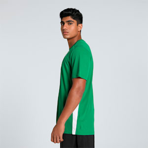 Cross the Line 2.0 Men's Track and Field Performance Fit T-shirt, Power Green-Puma White, extralarge-IND