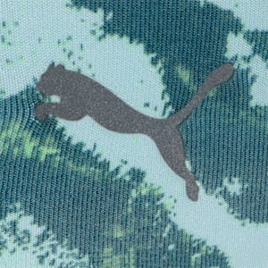ウィメンズ トレーニング 4キープ グラフィック ブラトップ 中サポート, Nitro Blue-Multi print