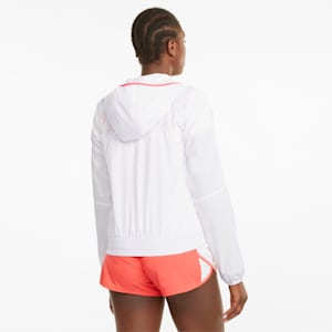 RUN Graphic Hooded Women's Running Jacket, Puma White