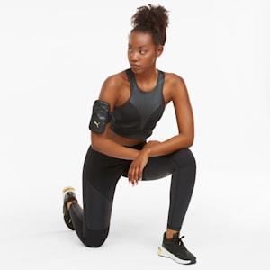 Moto Women's Training Bra, Puma Black