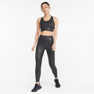 トレーニング FOREVER LUXE ELLAV ブラトップ 中サポート ウィメンズ, Puma Black-Zebra print