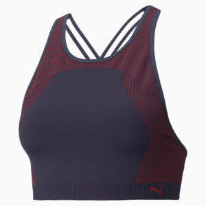 Long Line Women's Seamless Training Bra, Spellbound-Sunblaze, extralarge-IND