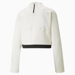 PUMA x FIRST MILE Women's Training Sweat Shirt, Ivory Glow, extralarge-IND