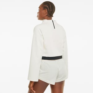 PUMA x FIRST MILE Women's Training Sweat Shirt, Ivory Glow, extralarge-IND