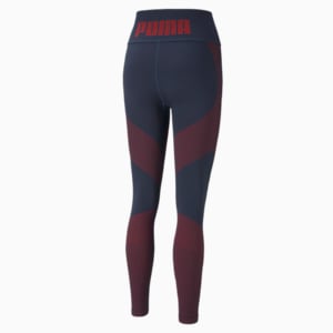 Seamless High Waist 7/8 Women's Training Slim Tights, Spellbound-Sunblaze
