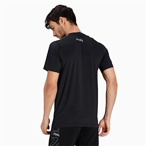 PUMA x one8 Printed Men's Slim Fit T-Shirt, Puma Black, extralarge-IND
