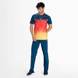 PUMA x one8 Printed Men's Slim Fit T-Shirt, Intense Blue, extralarge-IND