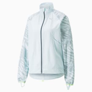Ultraweave Marathon Women's Running Jacket, Nitro Blue