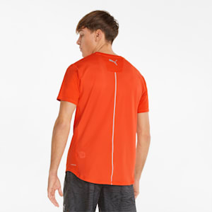 CLOUDSPUN Short Sleeve Men's Running T-Shirt, Cherry Tomato