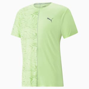 Graphic Short Sleeve Men's Running  T-shirt, Fizzy Light