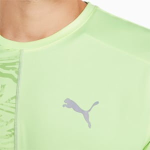 Graphic Short Sleeve Men's Running Tee, Fizzy Light