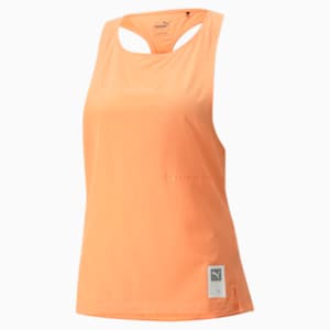 Camiseta sin mangas PUMA x FIRST MILE de mujer para correr, Deep Apricot