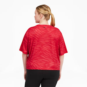 Performance AOP Women's Tee PL, Paradise Pink