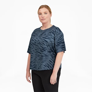 Performance AOP Women's Tee PL, China Blue