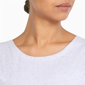Exhale Women's Training Crop Top, Lavender Fog Heather