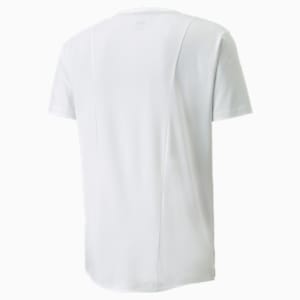 Camiseta de entrenamiento de manga corta CLOUDSPUN para hombre, Puma White