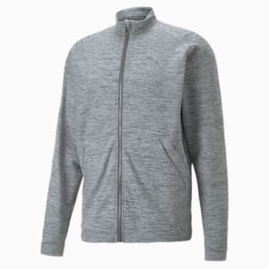 CLOUDSPUN Full-Zip Men's Training Jacket, Medium Gray Heather, extralarge-IND