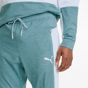 Pantalón de entrenamiento CLOUDSPUN para hombre, Mineral Blue Heather-Puma White