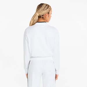 Fashion Luxe Cloudspun Women's Training Sweatshirt, Puma White
